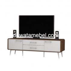 Rak TV Ukuran 140 - VR 1461 MW-WH / MATTWOOD-WHITE